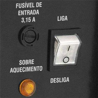 Imagem 2 do produto Carregador de bateria 12V Vonder CBV950 220V