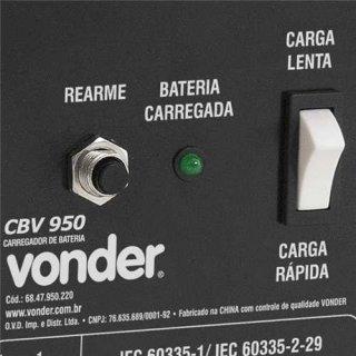 Imagem 4 do produto Carregador de bateria 12V Vonder CBV950 220V