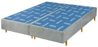 Imagem Imagem 1 em  miniatura do produto Base Cama Box Queen 1,58 Serflex Versality Cinza