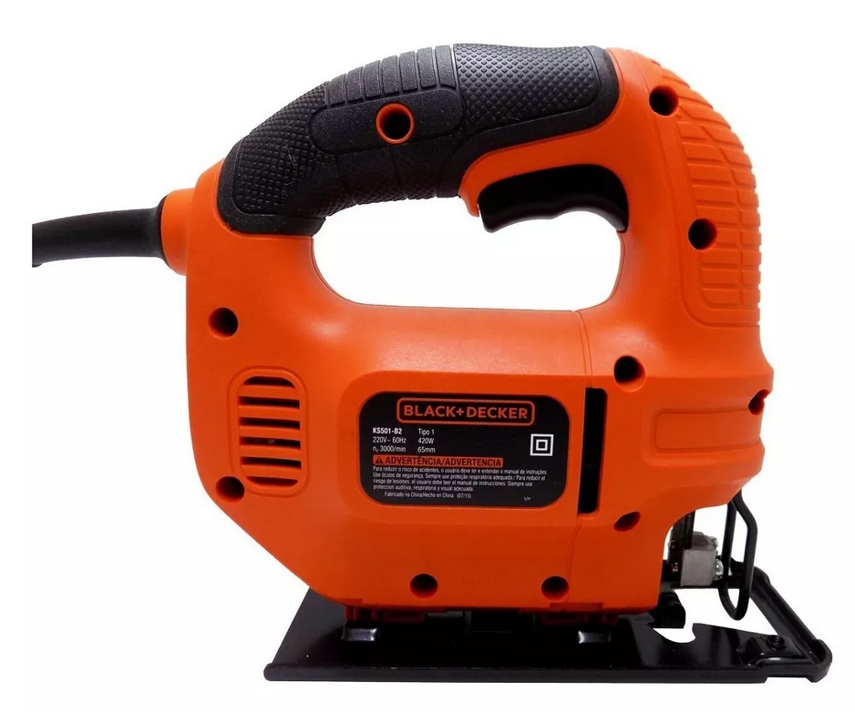 Imagem 3 do produto Serra Tico-Tico Hobby Black+Decker 420W Hobby KS501 220V