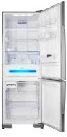 Imagem Imagem 2 em  miniatura do produto Geladeira Panasonic 480 Litros Inverse Frost Free BB71PV Aço Escovado 220V