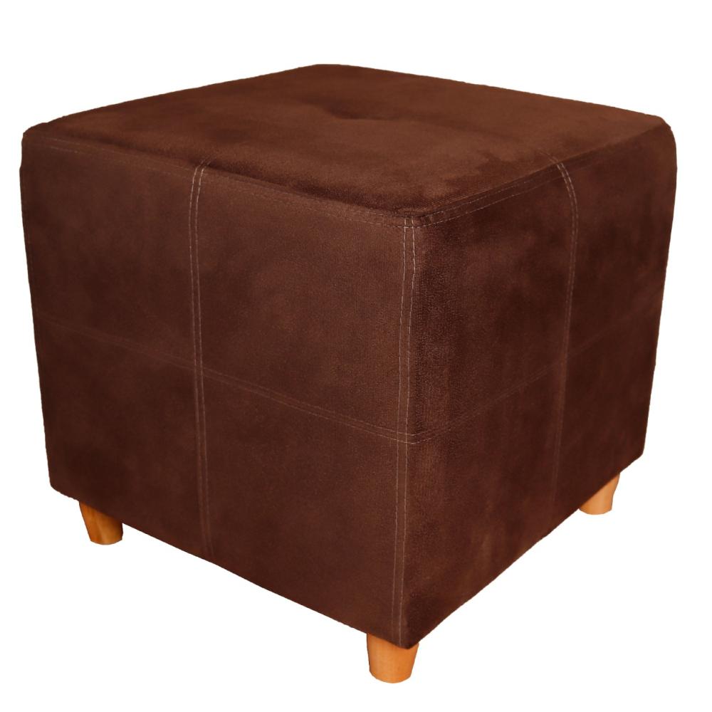 Imagem 1 do produto Puff Quadrado RD Utilidades Premier Marrom