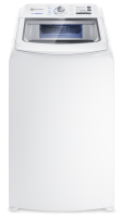 Imagem Imagem 1 em  miniatura do produto Lavadora de Roupas Electrolux 14kg LED14 Branco 220V