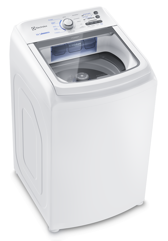 Imagem 2 do produto Lavadora de Roupas Electrolux 14kg LED14 Branco 220V