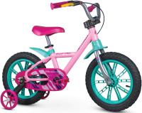 Imagem Imagem 1 em  miniatura do produto Bicicleta Aro 14 Nathor First Pro Rosa/Verde