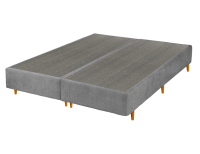 Imagem ilustrativa sobre o produto Base Cama Box King 193 cm Serflex Versality Grafite