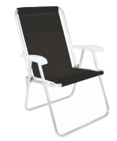 Imagem Imagem 1 em  miniatura do produto Cadeira Alta Mor Confort Sannet Alumínio Cores Sortidas