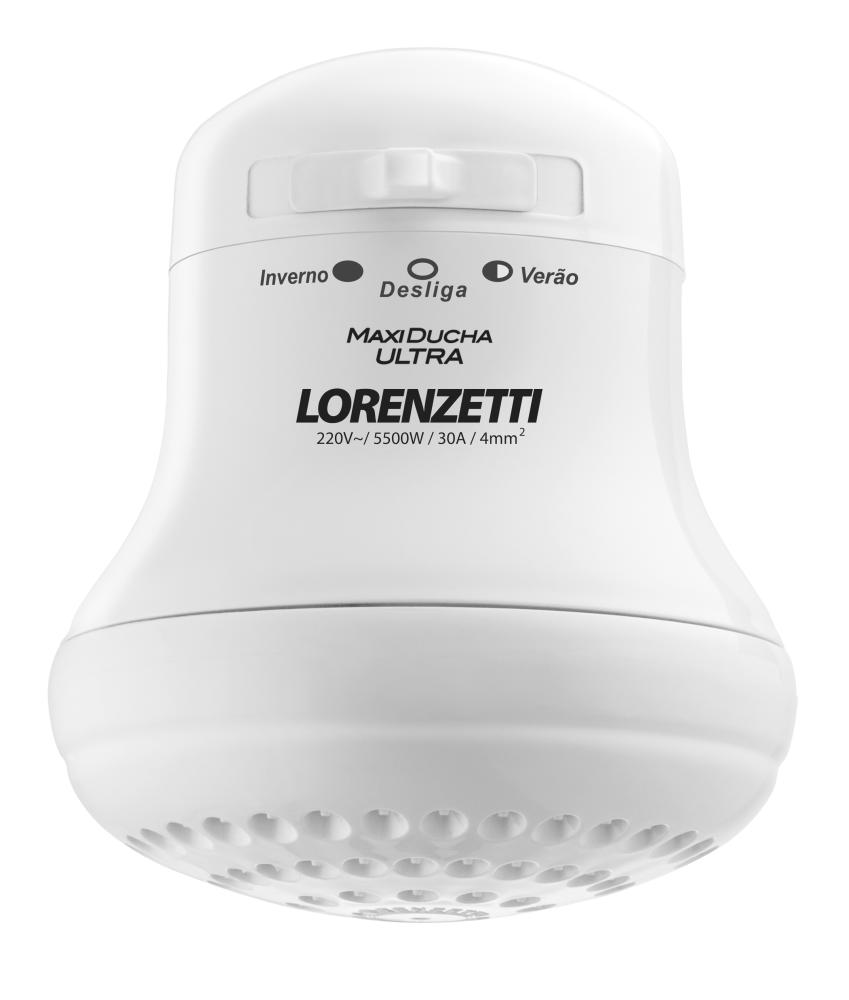Imagem 1 do produto Chuveiro Elétrico Lorenzetti Maxi Ducha Ultra 5500W 110V