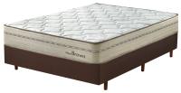 Imagem Imagem 2 em  miniatura do produto Colchão Casal 1,38 Molas Ensacadas Serflex New Brown Bege