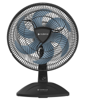 Imagem ilustrativa sobre o produto Ventilador de Mesa Cadence 40cm Eros Turbo VTR409 126W Preto 110V