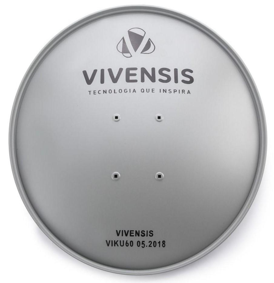 Imagem 2 do produto Mini Parabólica Satélite Vivensis Monoponto