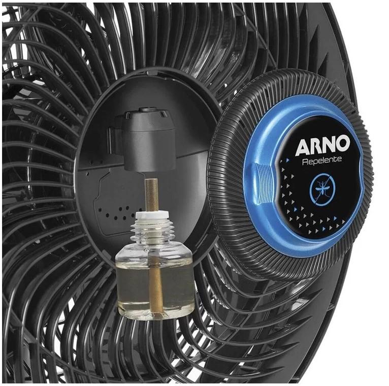 Imagem 3 do produto Ventilador de Mesa Arno 40cm Ultra Silence Force Repelente VD55 130W Preto 220V