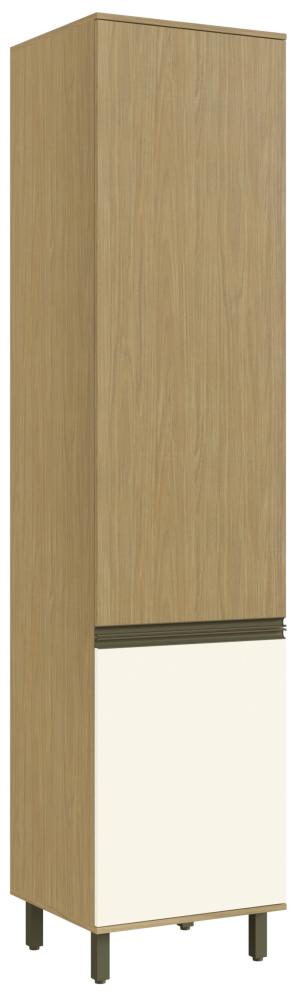 Imagem 1 do produto Paneleiro 55 cm Casamia Nova Dubai MDF Freijó/Off White