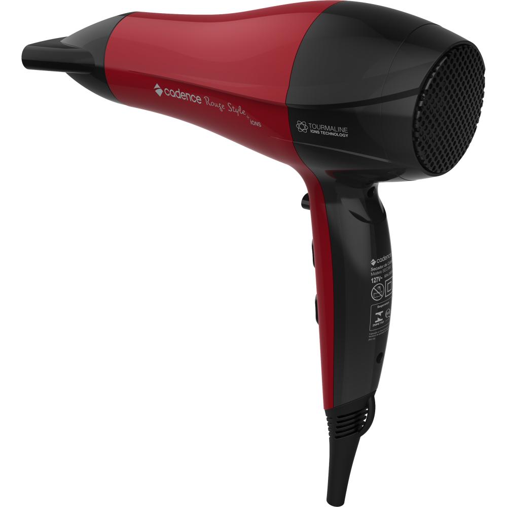 Imagem 3 do produto Secador de Cabelo Cadence Rouge 2000W Vermelho 110V