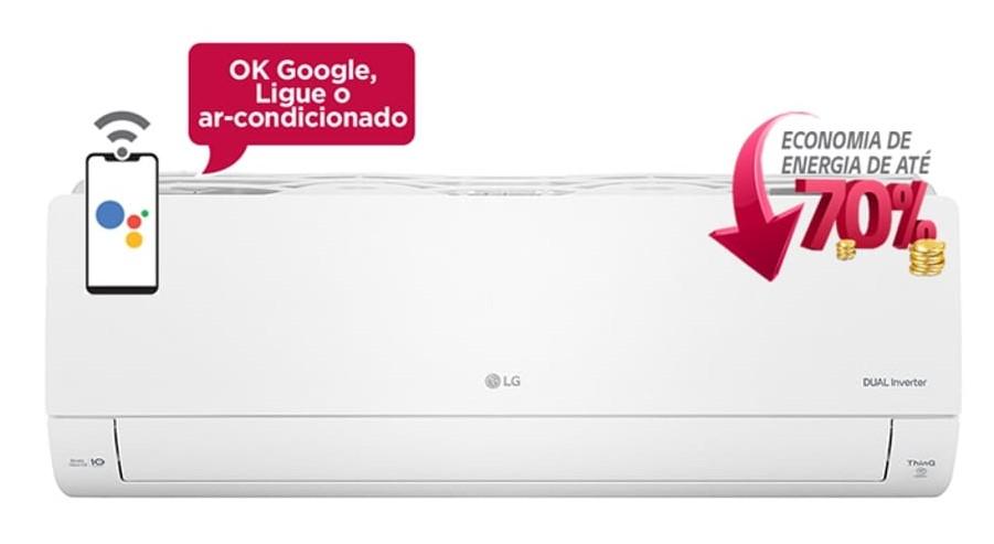 Imagem 4 do produto Ar-Condicionado Split LG Dual Inverter Voice Quente e Frio 9.000 BTUs S4-W09AA31B 220V