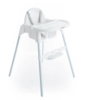 Imagem ilustrativa sobre o produto Cadeira de Alimentação Voyage Macaron Branco