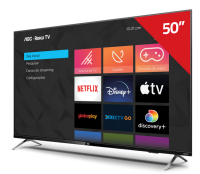 Imagem ilustrativa sobre o produto Smart TV Led 4K UDH 50″ AOC 50U6125/78G