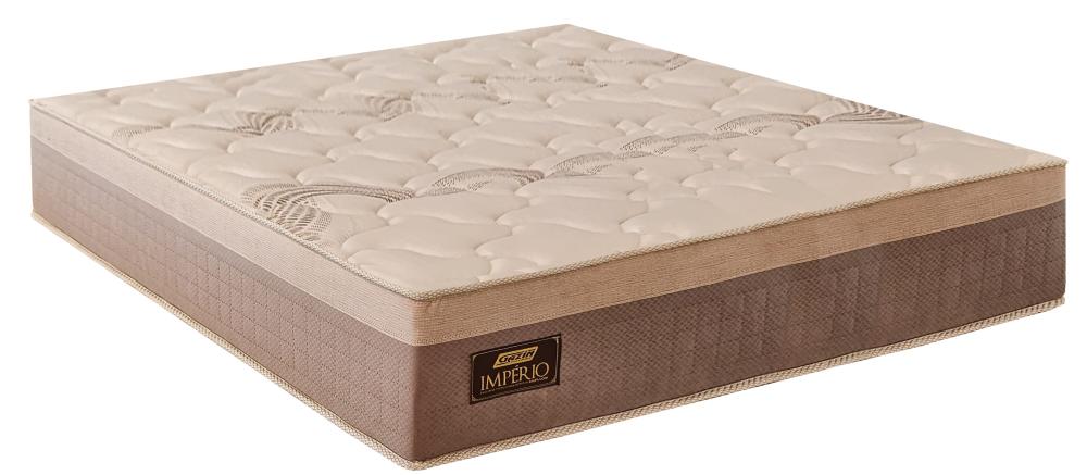 Imagem 1 do produto Colchão King 1,93 Molas Ensacadas Gazin Império Areia/Bege