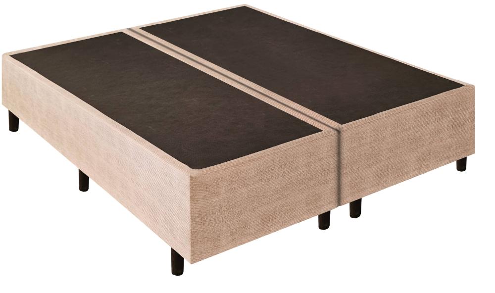 Imagem 1 do produto Base Cama Box Queen 1,58 Gazin Império Bege