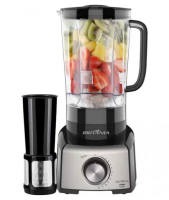 Imagem ilustrativa sobre o produto Liquidificador Britânia BQL1380P 1200W Inox/Preto 220V