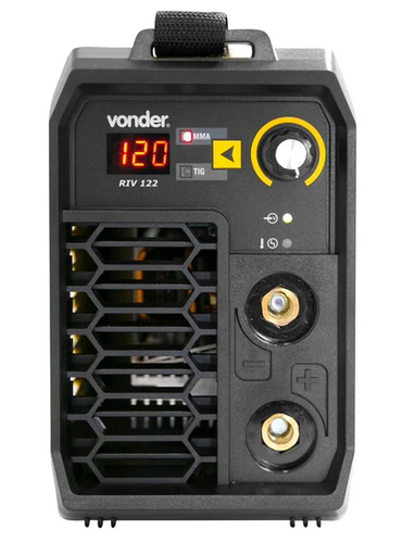 Imagem 2 do produto Máquina de Solda Vonder para Eletrodo Revestido e TIG RIV122 120A Bivolt