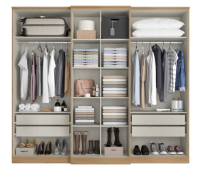 Imagem Imagem 2 em  miniatura do produto Guarda-Roupa THB Baviera 6 Portas Capuccino