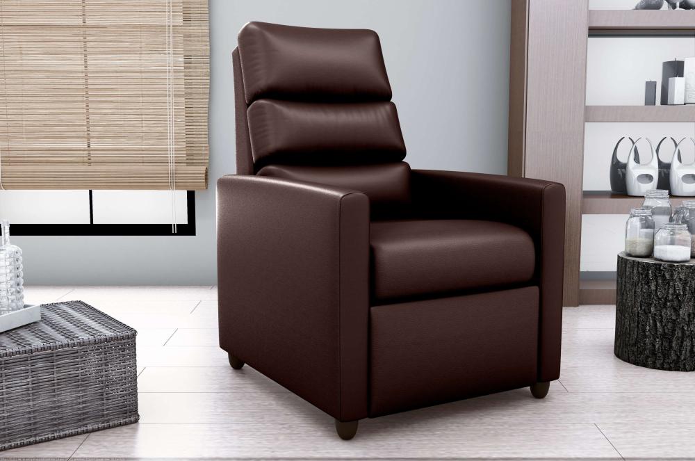 Imagem 4 do produto Poltrona Reclinável Matrix Turin Marrom