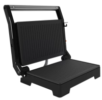 Imagem ilustrativa sobre o produto Grill Sanduicheira Cadence Contrast GRL616 1000W Preto 110V