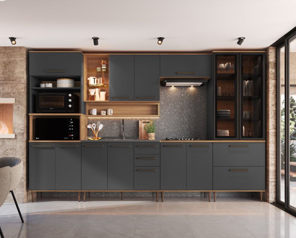 Imagem 4 do produto Nicho 120 cm Delmarco Isabelli Freijó