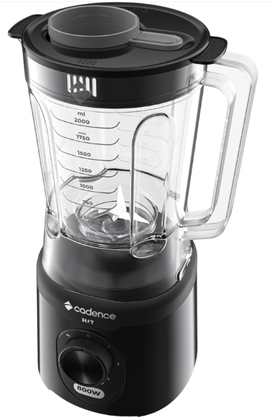 Imagem 2 do produto Liquidificador Cadence Hit LIQ200 800W Preto 110V