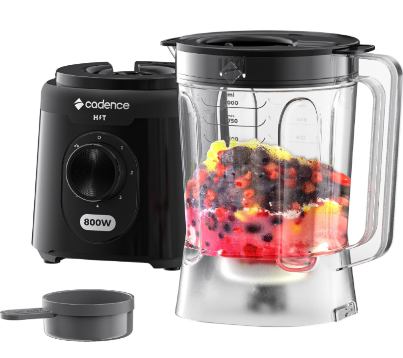 Imagem 3 do produto Liquidificador Cadence Hit LIQ200 800W Preto 110V