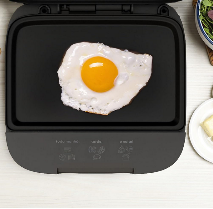 Imagem 4 do produto Grill Sanduicheira Cadence Click SAN400 750W Preto 110V