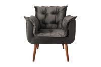 Imagem Imagem 1 em  miniatura do produto Poltrona MS Decor Silicia Marrom