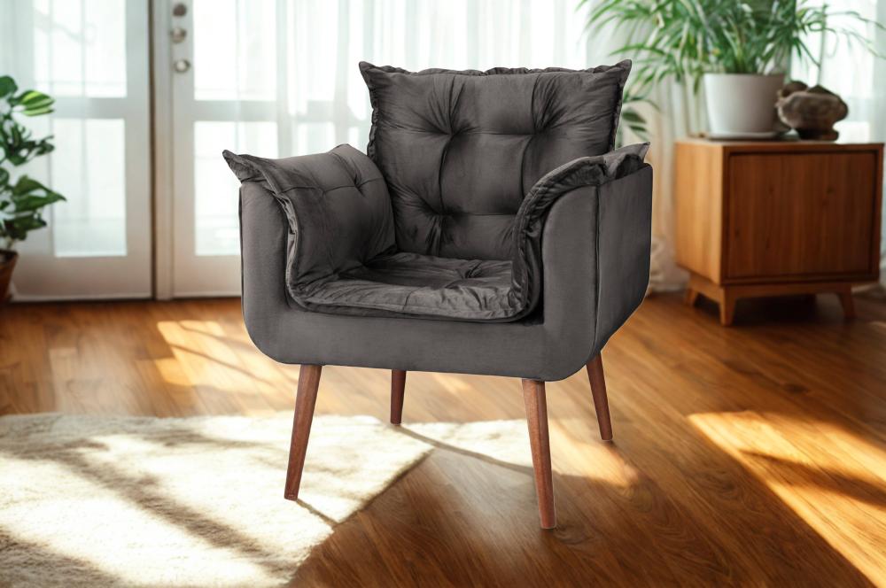 Imagem 3 do produto Poltrona MS Decor Silicia Marrom