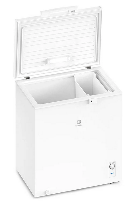 Imagem 3 do produto Freezer Horizontal 1 Porta Electrolux HE200 199 Litros Branco 110V