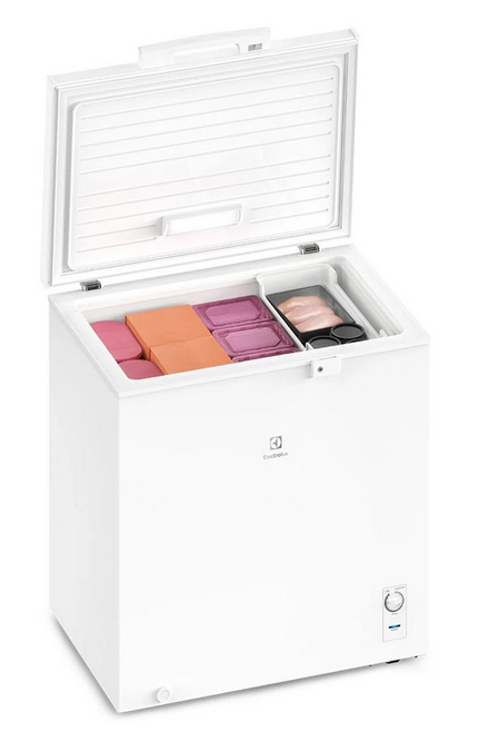 Imagem 4 do produto Freezer Horizontal 1 Porta Electrolux HE200 199 Litros Branco 110V