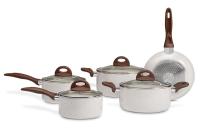 Imagem Imagem 1 em  miniatura do produto Conjunto de Panelas Brinox Ceramic Life Smart Plus Bege 5 Peças