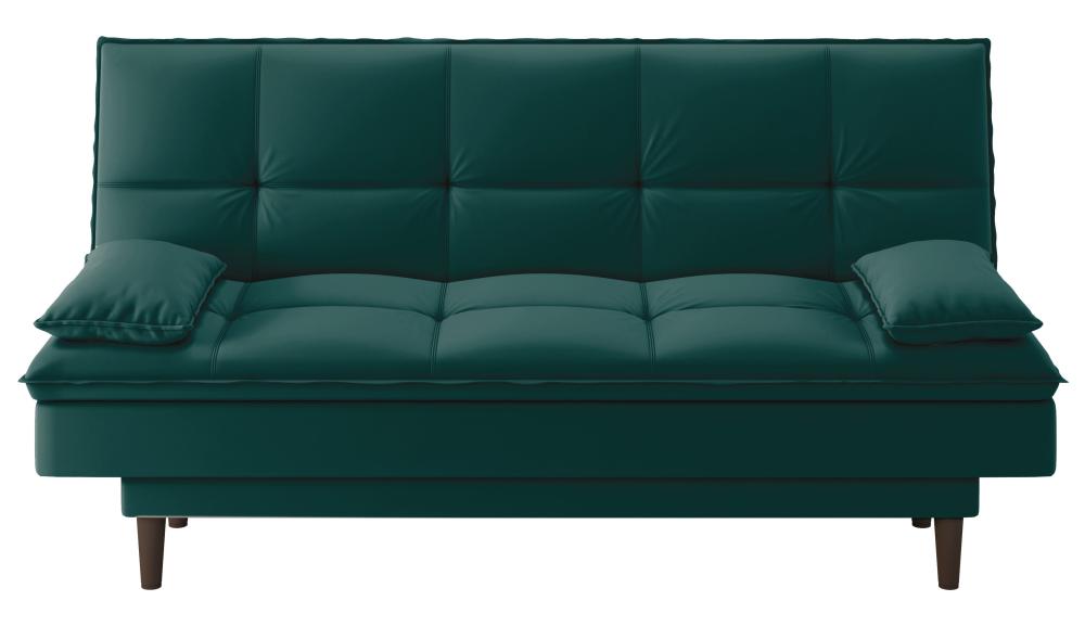 Imagem 1 do produto Sofá Cama 3 lugares Arte Cúbica Liverpool Verde