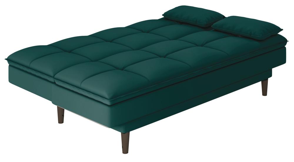 Imagem 2 do produto Sofá Cama 3 lugares Arte Cúbica Liverpool Verde