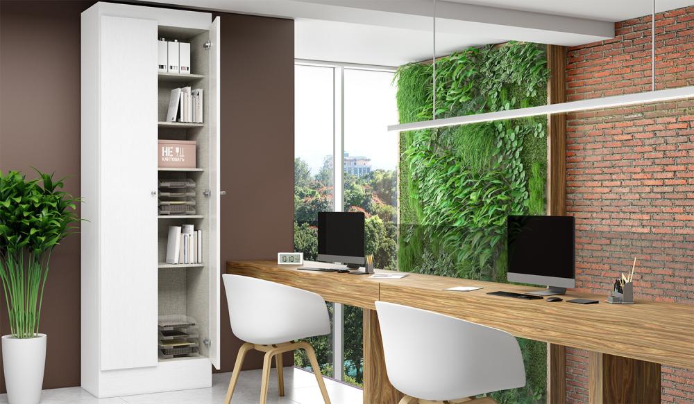 Imagem 3 do produto Sapateira Multiuso THB Marília 2 Portas Branco