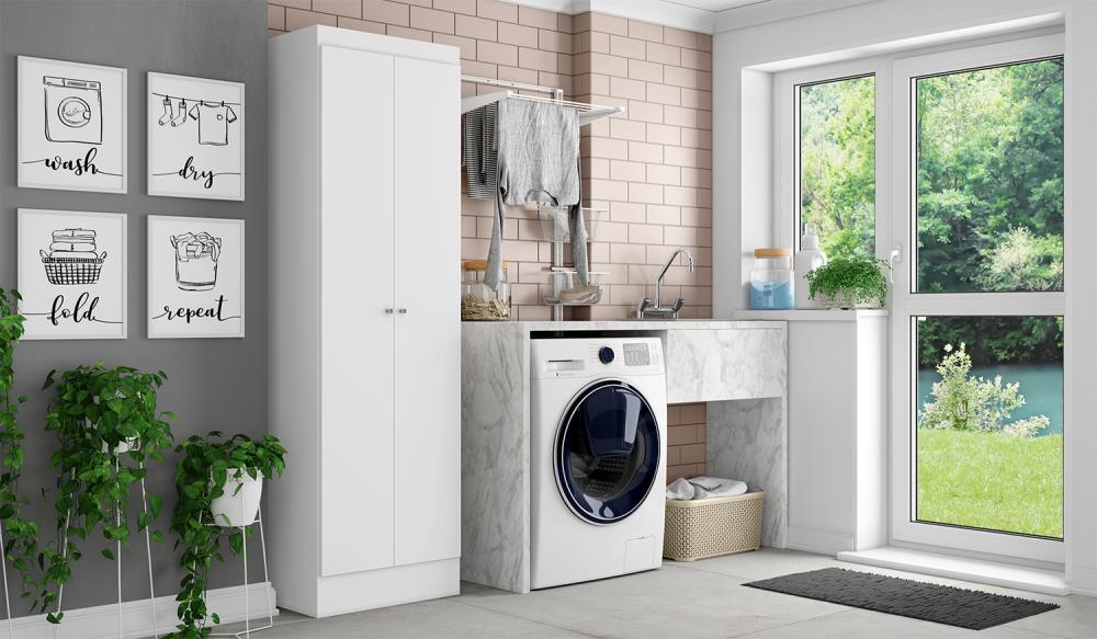 Imagem 4 do produto Sapateira Multiuso THB Marília 2 Portas Branco