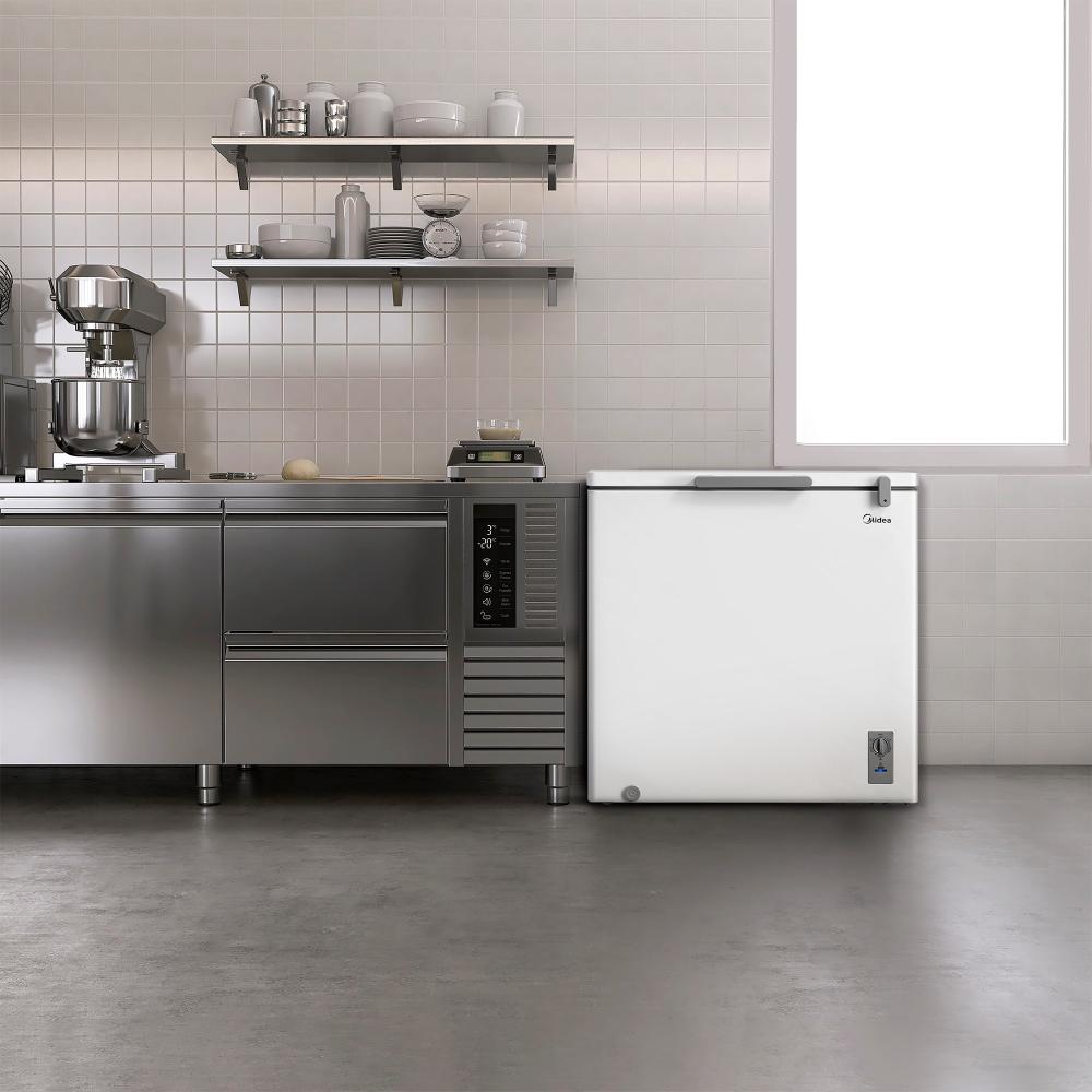Imagem 3 do produto Freezer Horizontal 1 Porta Midea MDRC280SLA 200 Litros Branco 220V