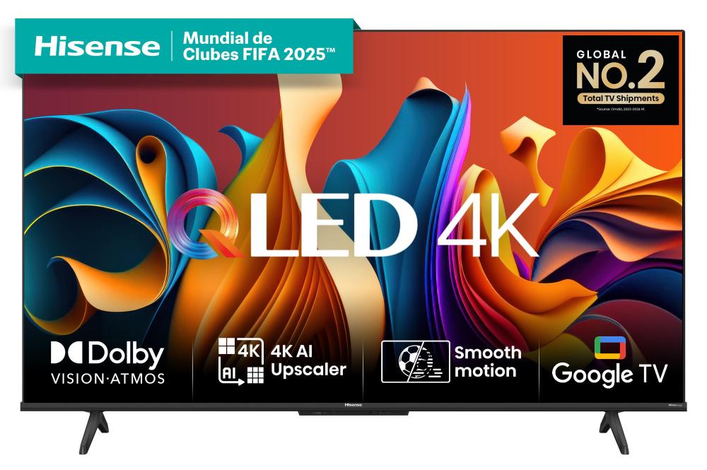 Imagem 1 do produto Smart TV QLED 4K 50″ Hisense 50Q6N