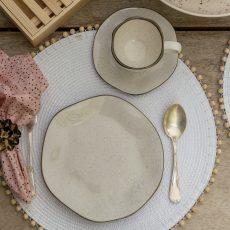 Imagem 3 do produto Aparelho de Jantar Oxford 20 peças Maresia Branco/Marrom