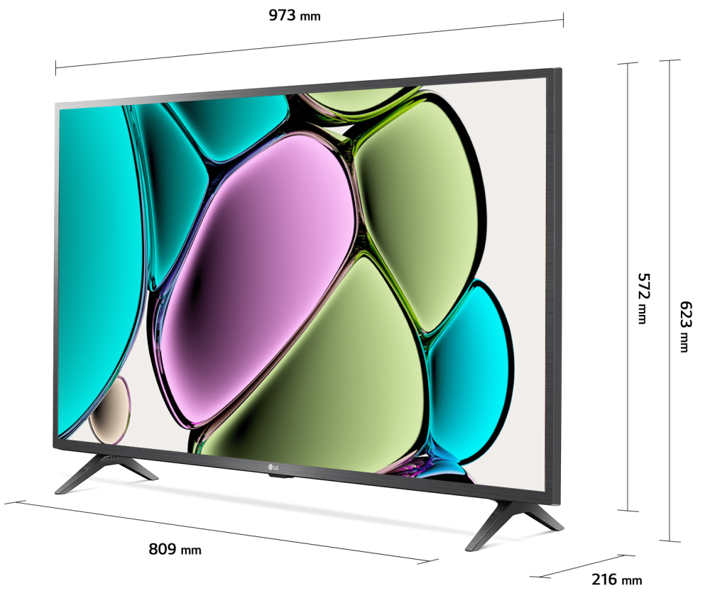 Imagem 2 do produto Smart TV FHD 43″ LG 43LR6700PSA