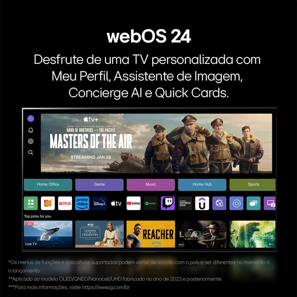 Imagem 4 do produto Smart TV Ultra HD 65″ LG 65UT8050PSA