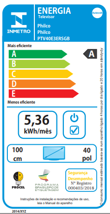 Última imagem em  miniatura do produto Smart TV LED FHD 40″ Philco PTV40E3ERSGB