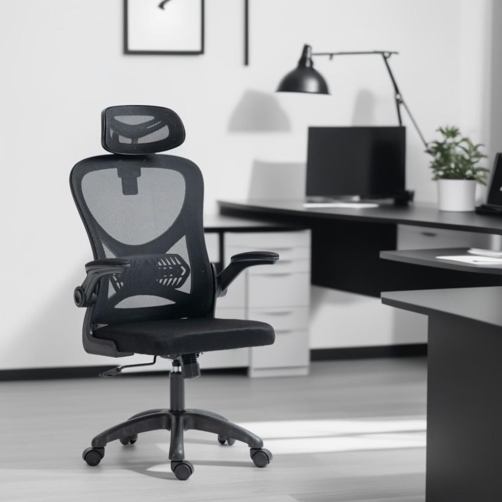 Imagem 2 do produto Cadeira Giratória Rivatti Columbus Preto