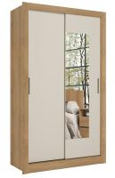 Imagem Imagem 2 em  miniatura do produto Guarda-Roupa THB Floresta 2 Portas Capuccino/Menta/Off White