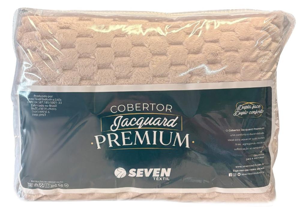 Imagem 3 do produto Cobertor Casal Seven Jacquard Linho